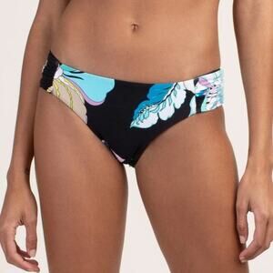 Trina Turk Flora Shirred Side Bikini Bottoms